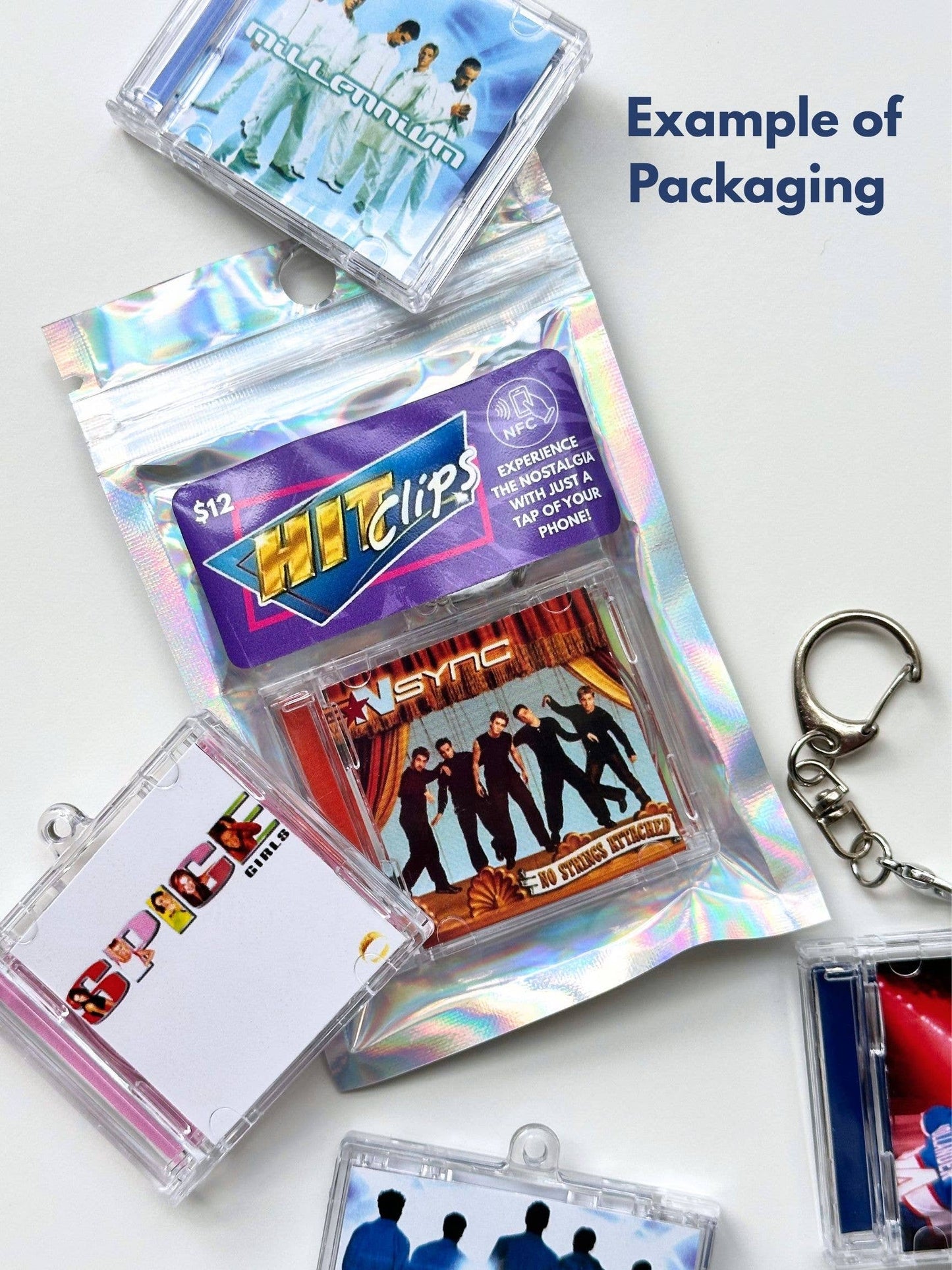 'Hit Clips' Mini CD Case Keychain - Destiny's Child 1