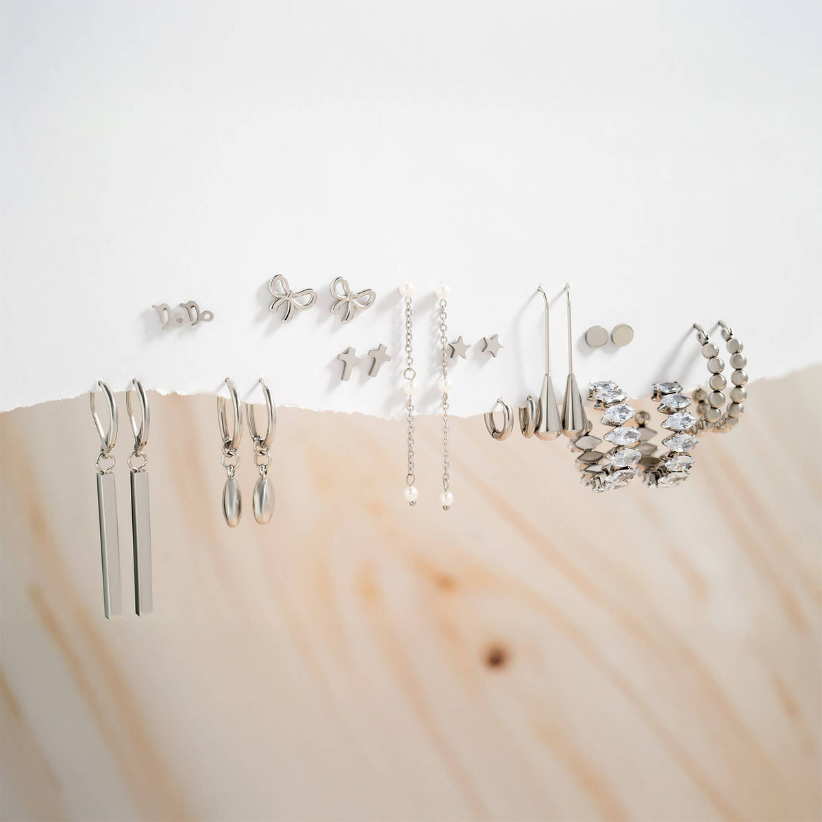 Cross Stud Earrings