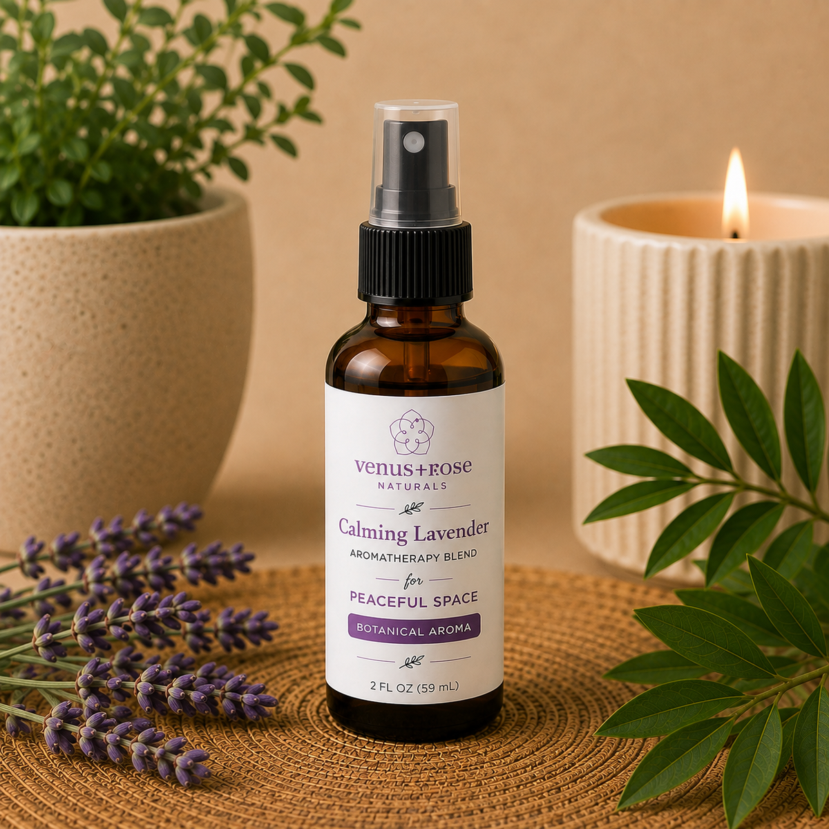 Calming Lavender Aromatherapy Blend