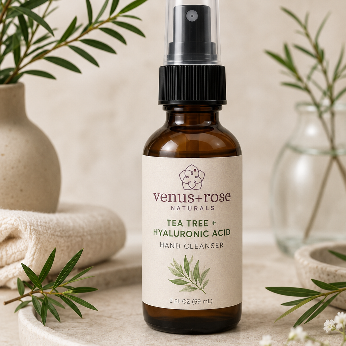 Tea Tree + Hyaluronic Acid Hand Cleanser
