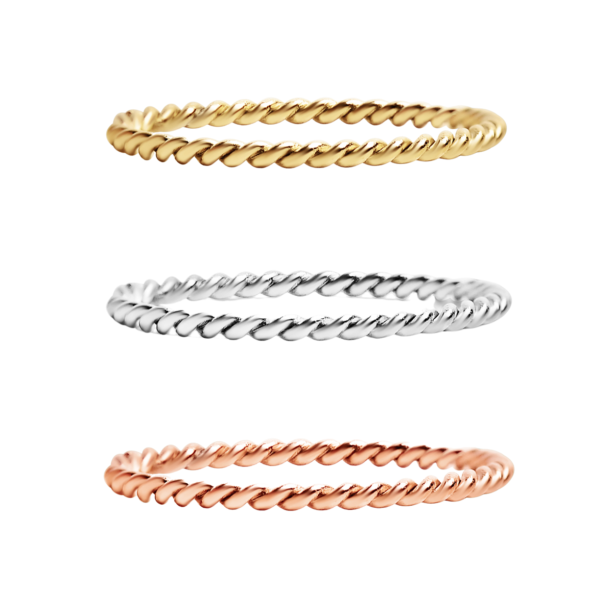 Braided Stacking Ring
