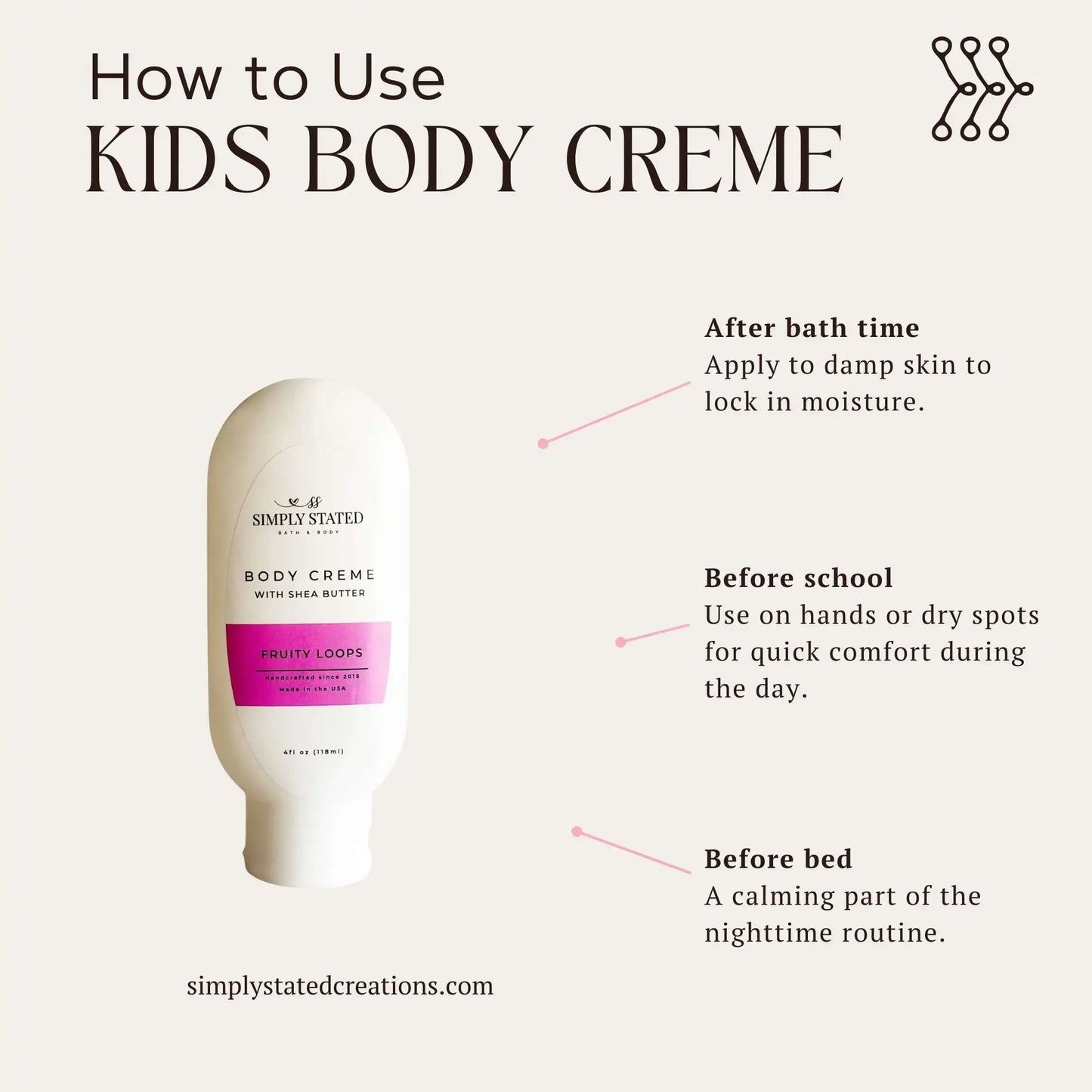 Unicorn Kisses Body Creme for Kids