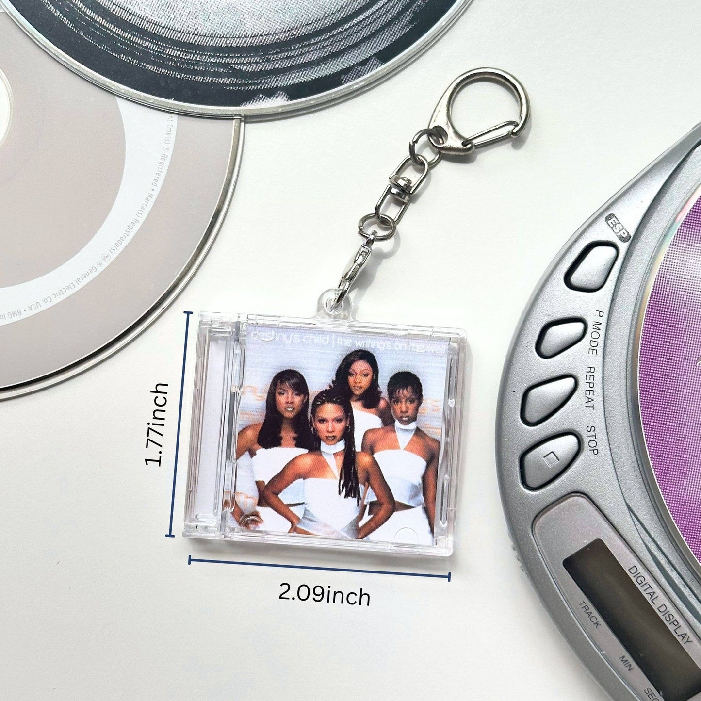 'Hit Clips' Mini CD Case Keychain - Destiny's Child 1