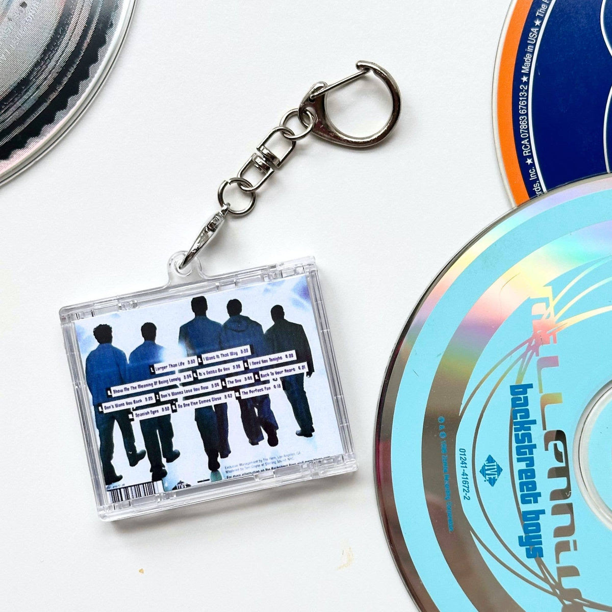 'Hit Clips' Mini CD Case Keychain - BSB Millennium