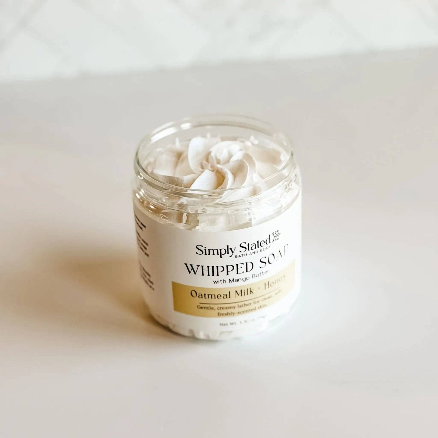 Oatmeal Milk + Honey Whipped Soap
