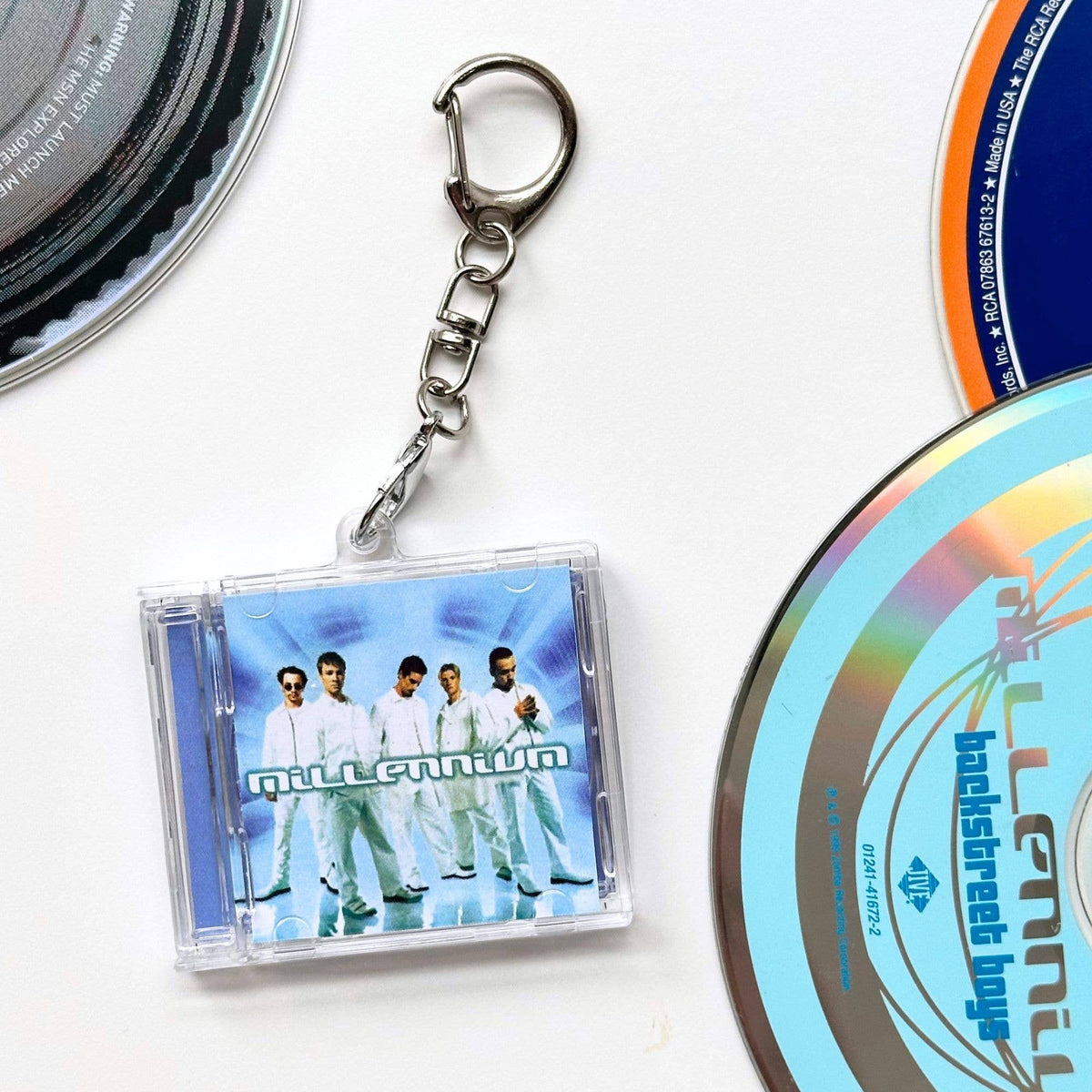 'Hit Clips' Mini CD Case Keychain - BSB Millennium