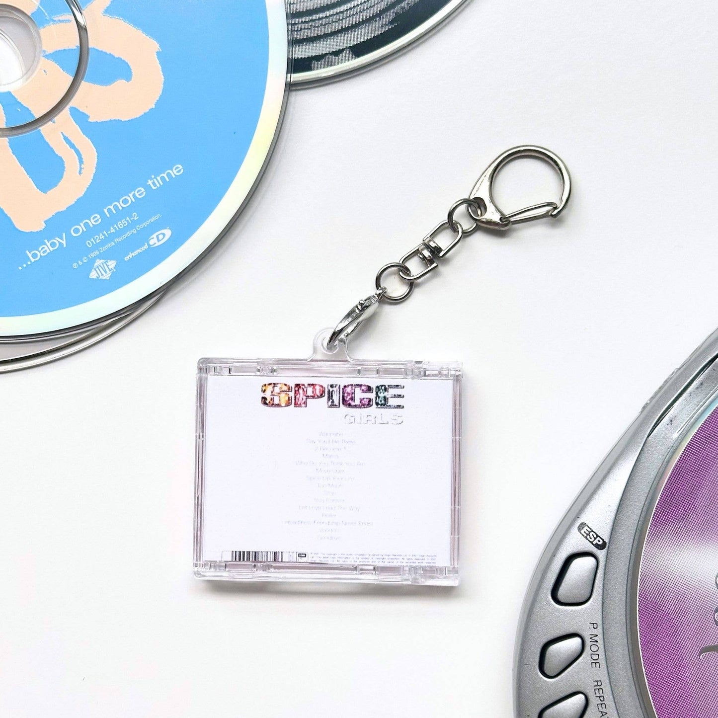 'Hit Clips' Mini CD Case Keychain - Spice Girls