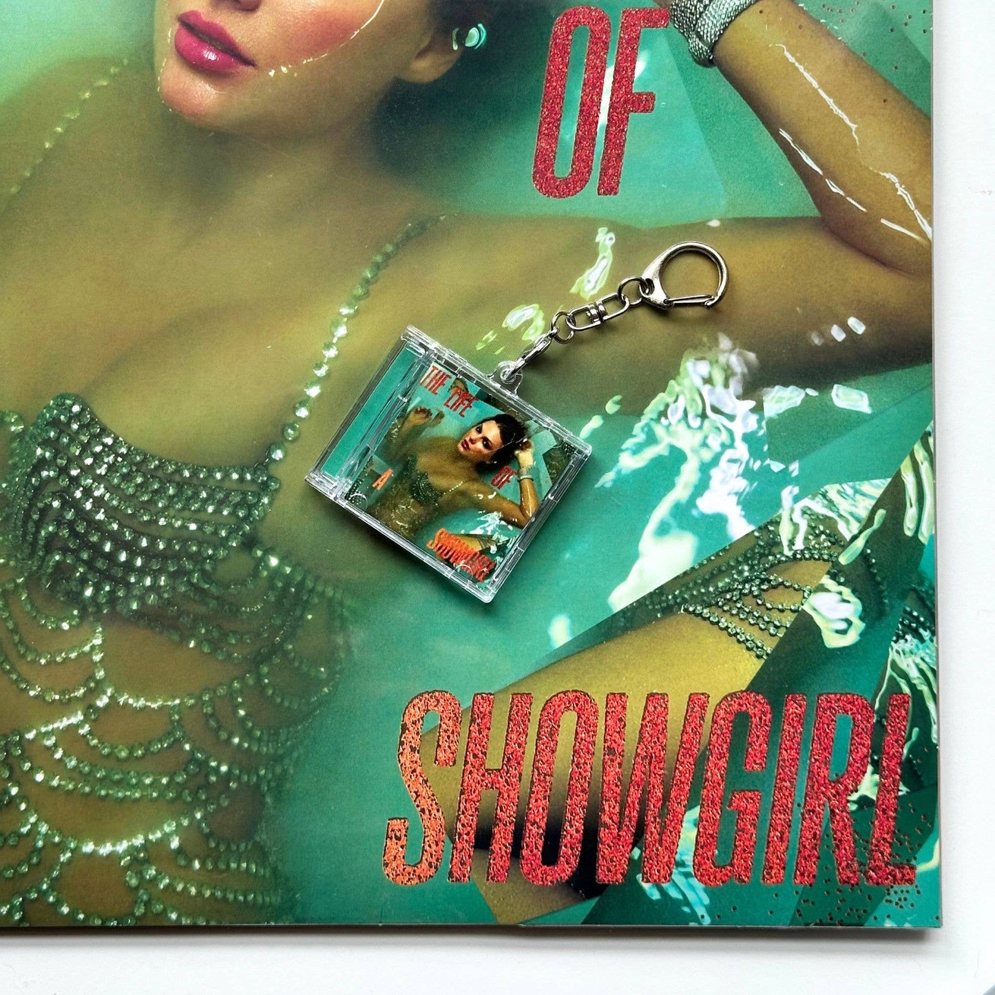 'Hit Clips' Mini CD Case Keychain - Taylor Swift Show Girl