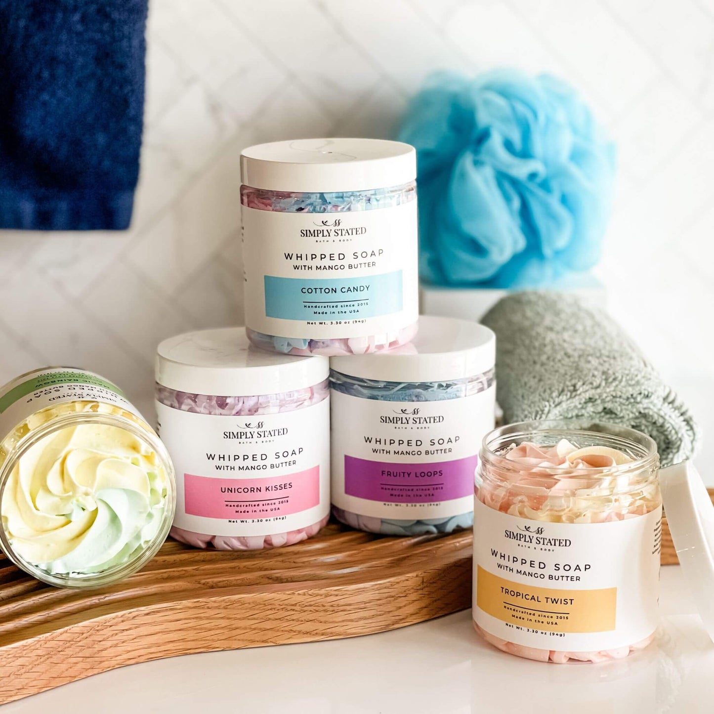 Kid's Cotton Candy Whipped Soap