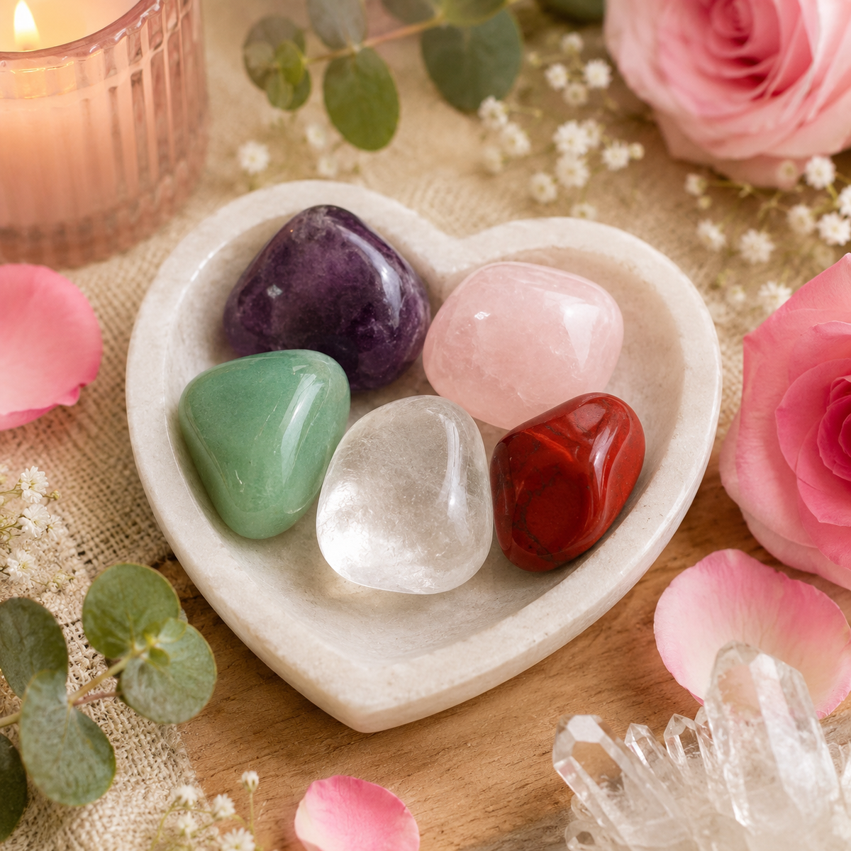 Manifesting Love Crystal Set