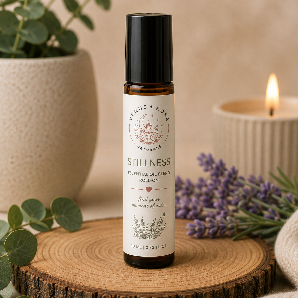 essential oil roll on for sleep and calm with lavender. also for rls and restless leg syndrome