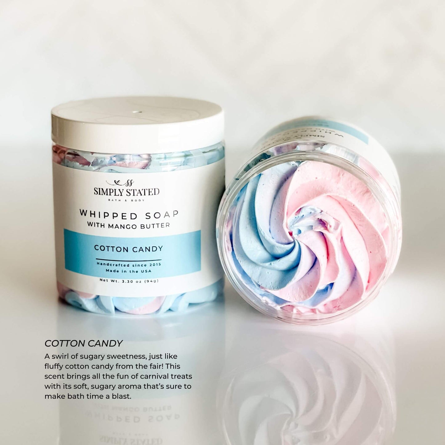 Kid's Cotton Candy Whipped Soap
