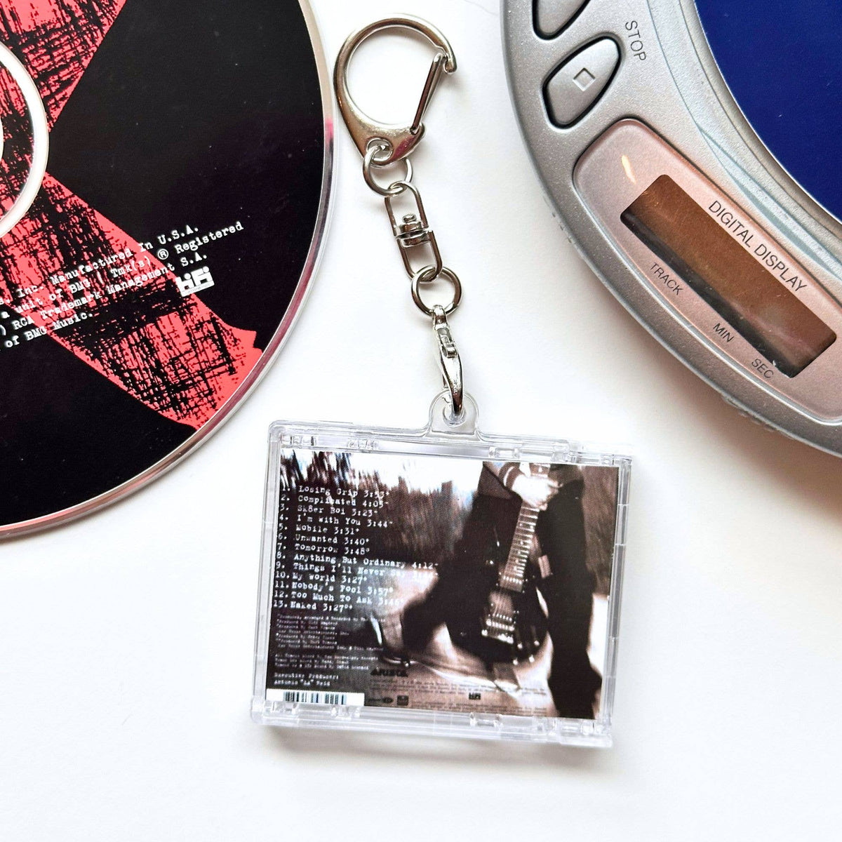 'Hit Clips' Mini CD Case Keychain - Avril Lavigne Let Go