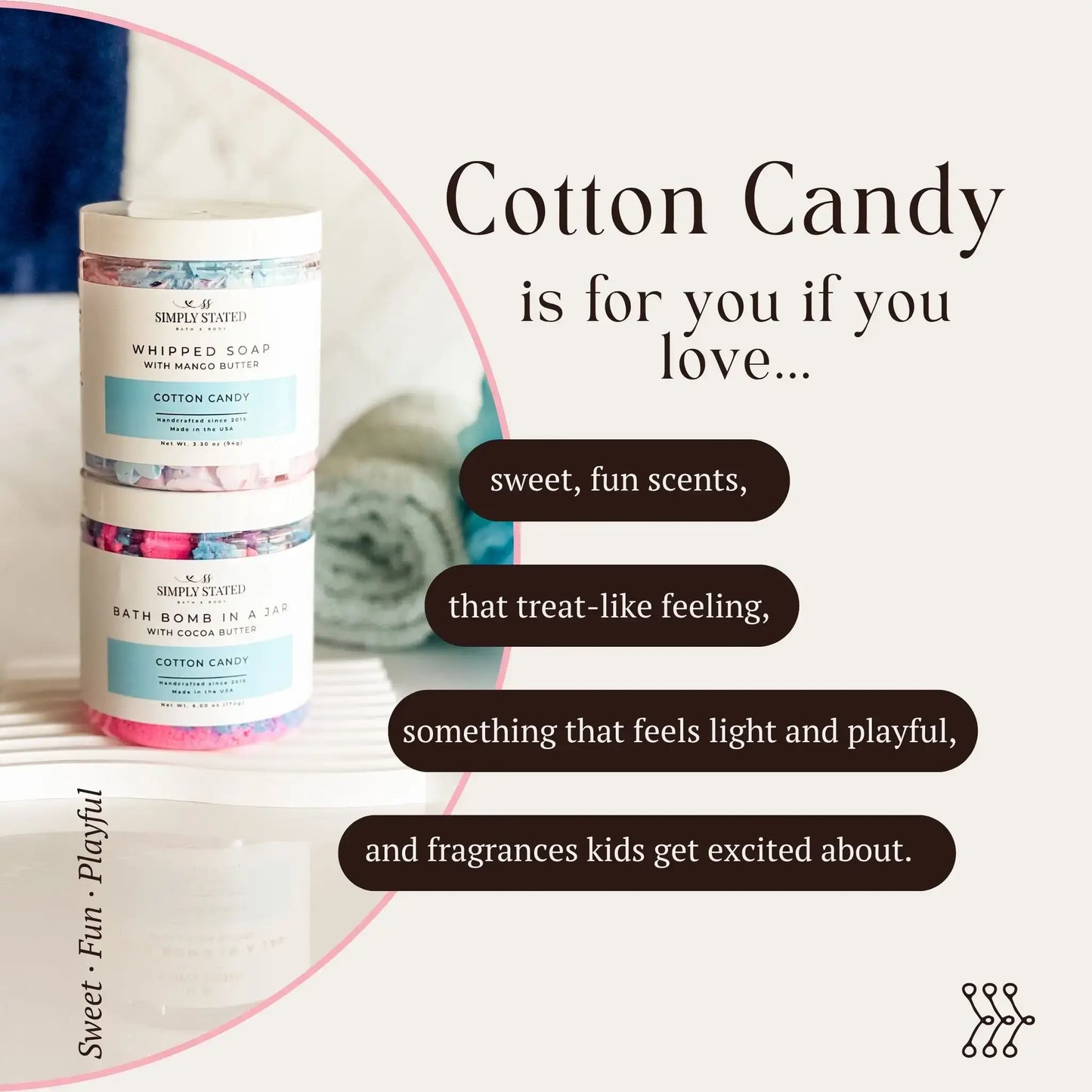 Kid's Cotton Candy Whipped Soap