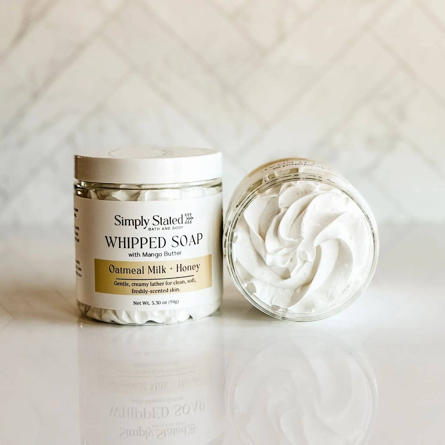 Oatmeal Milk + Honey Whipped Soap
