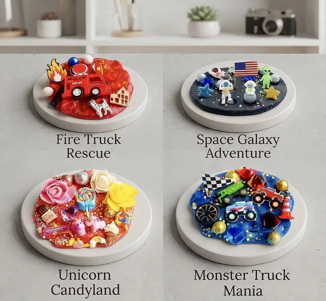 Magic Play Dough Sensory Jar (4oz)