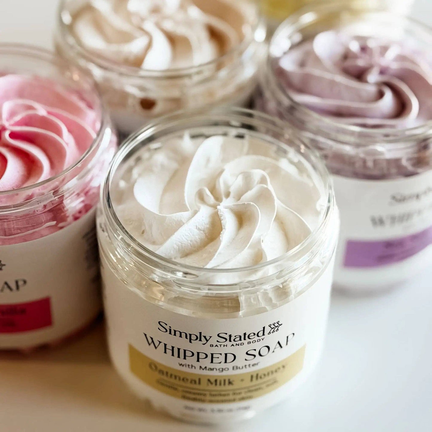 Oatmeal Milk + Honey Whipped Soap