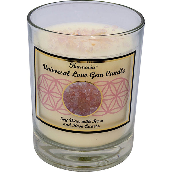 HARMONIA UNIVERSAL LOVE GEM CANDLE