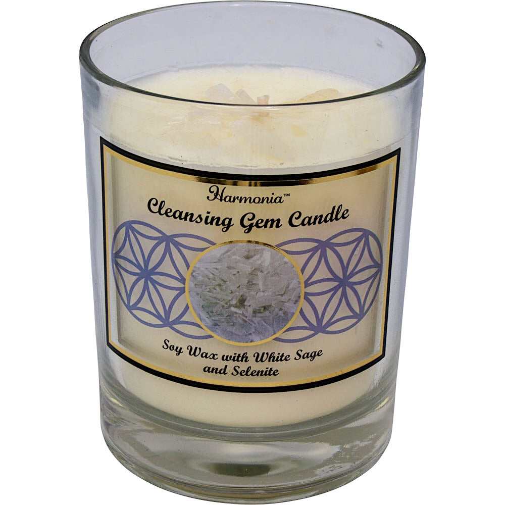 harmonia cleansing gem candle